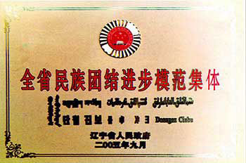 全省民族团结进步模范集体